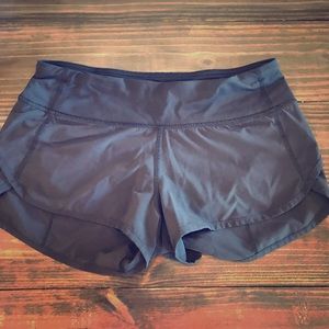 Lululemon Speed Short, Size 4, Black
